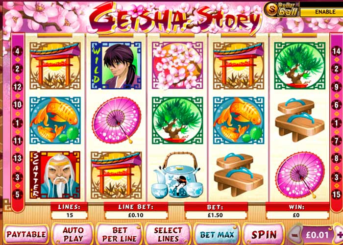 slot geisha story